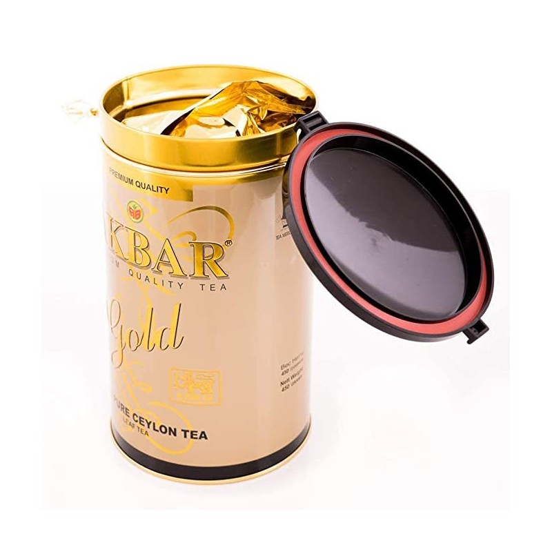 Akbar Premium Quality Gold 100% Pure Ceylon Leaf Tea from