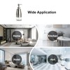 AUMIO Dish Soap Dispenser with Stickers, Stainless Steel Body &