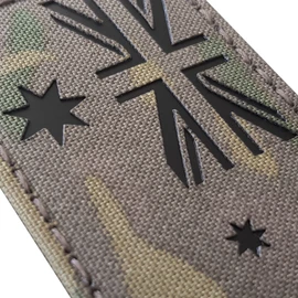 Australia Flag Multicam Infrared IR 3.5x2 IFF Tactical Morale Fastener Patch