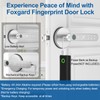 Foxgard Smart Fingerprint Door Lock:Fingerprint Door Knob-Biometric 5-in-1 Finger Print