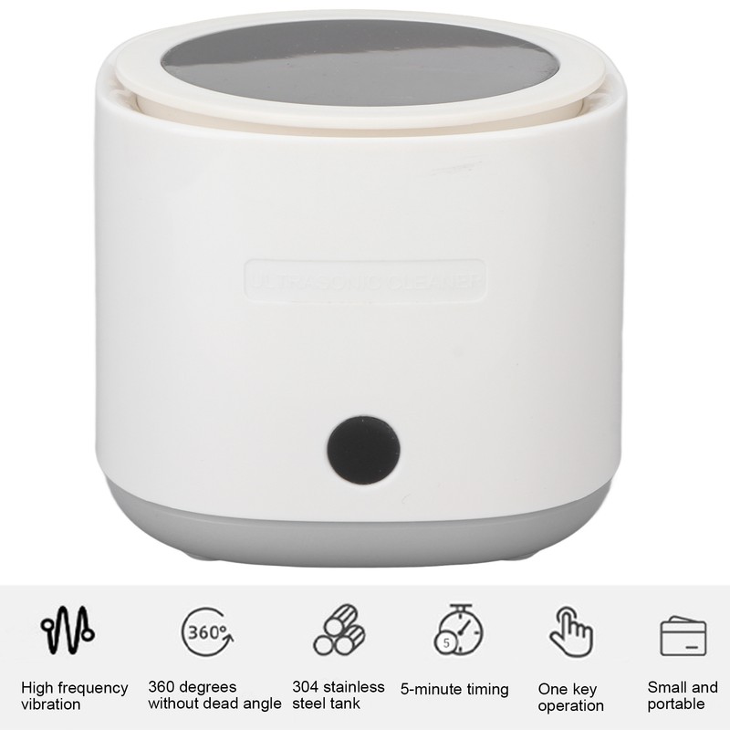 Ultrasonic Cleaning Machine Retainer Denture Glasses Quick Cleaner for Daily