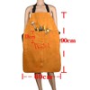 Thickened Anti Scald Apron with Pockets Electrician Woodworking Wear Resistant