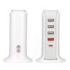 Phone Charging Stand Adapter USB Charging Station Multi Port Charging