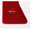 AFM NEW! Red Carpet Deck MAT 1984-1996 Corvette With Embroidered
