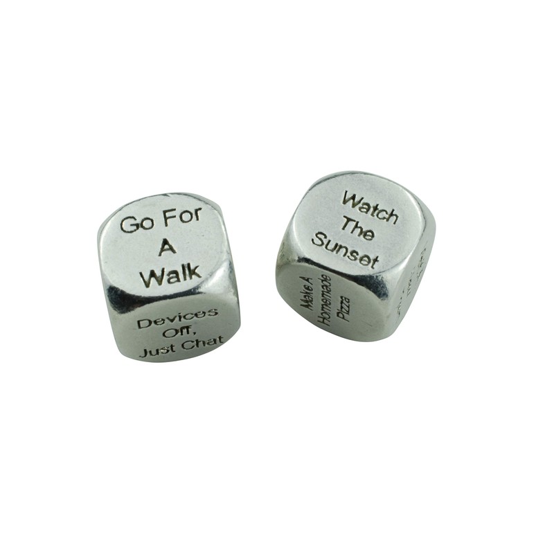 20 Year Anniversary Metal Date Dice Create a Unique 20th
