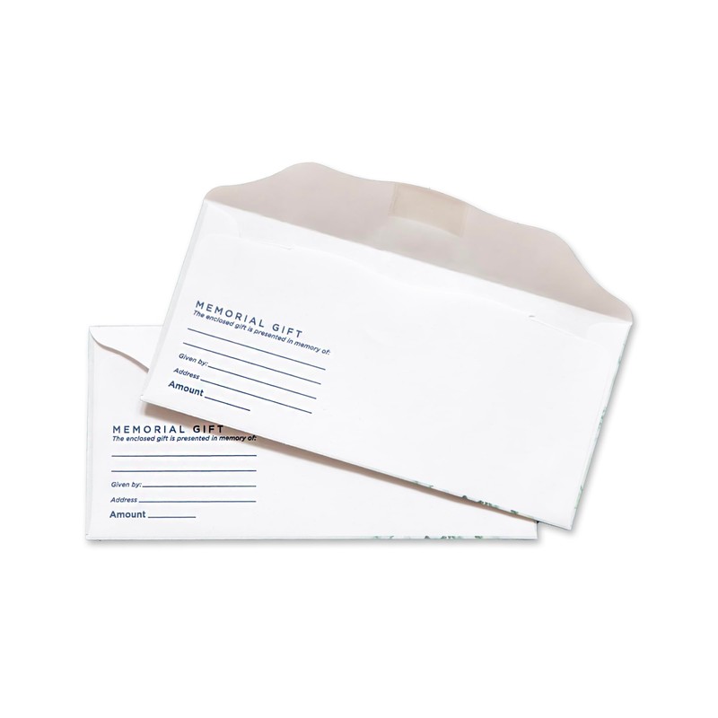 Memorial Gift Offering Envelope for Church | 3" x 6