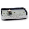 Chromed Willie G Skull Foot Large Brake Pedal For Harley