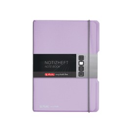 Herlitz my.book flex A5 Squared Notebook - Lilac