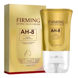 Ah-8 Firming Neck Cream with Double Roller Massage – Firming Lifting, Tightening & Moisturizing. Infused with Hexapeptide to Nourish & Rejuvenate, This Neck Cream Visibly Firms & Hydrates