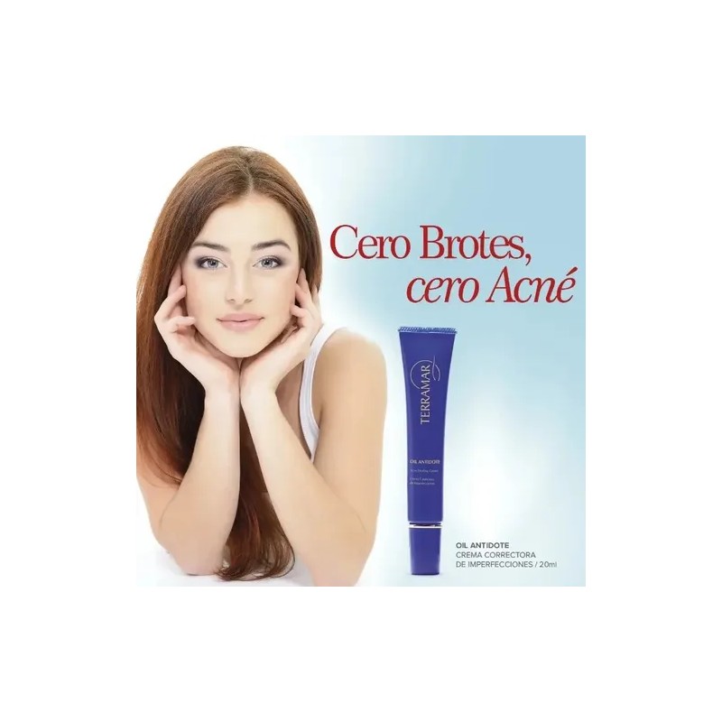 Crema Facial Correctora Focalizada Oil Antidote Terramar 20g