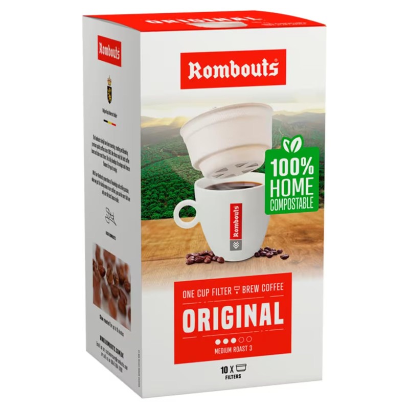 Rombouts One Cup Filter Coffee Variety Bundle - Original, Italian