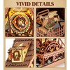 ROKR Cuckoo Clock Mechanical 3D Wooden Puzzle Kit for Adults,