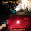 YIERBLUE Rechargeable Spotlight Floodlight Combo 120,000 High Lumen LED, IP67