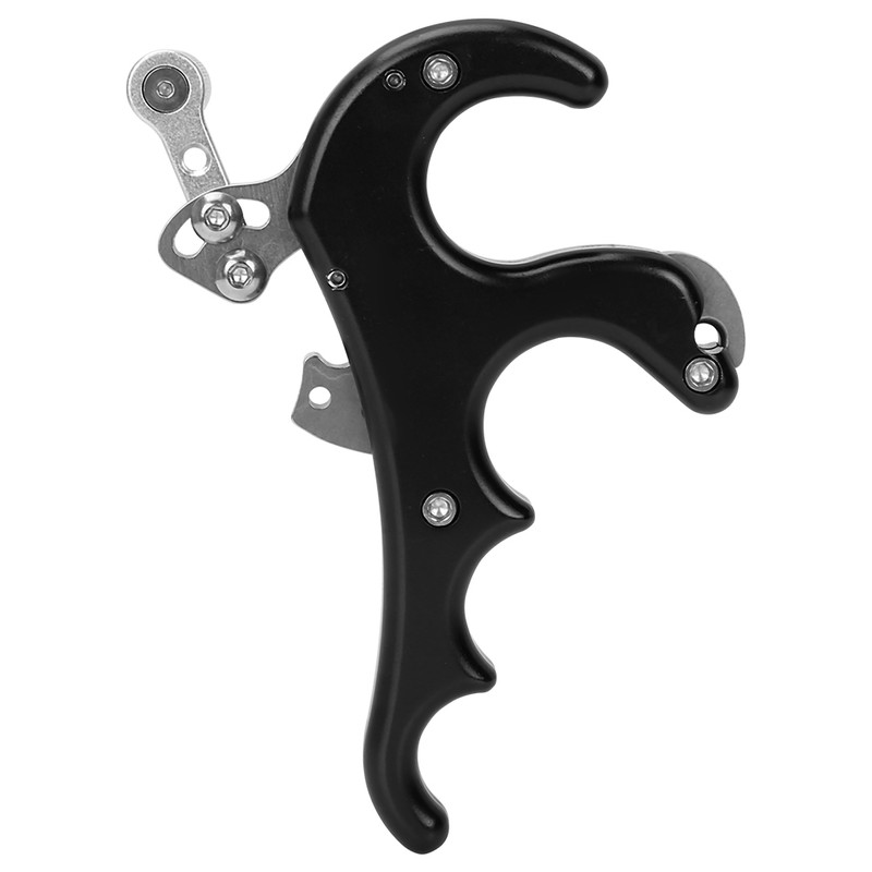 Archery Arrow Release Aids Four Finger Grip Caliper for Compound