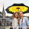 MRTLLOA 40/49/56 Inch Oversize Windproof Inverted Reverse Upside Down Umbrella,