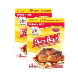 Home Select Oven Bags Turkey Size - 3 Ct. (Pack of 2)6