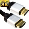 J&S UNIVERSE Braided HDMI cable with certification for version 2.1,