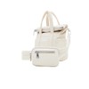Desigual Women's BOLS_Basic Modular Accessories Nylon Across Body Bag, White,