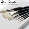 Creative Mark Artist Pro Stroke White Chungking Hog Bristle Paint