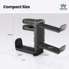 3-in-1 PC Gaming Headset&Controller Holder - EURPMASK Headphone Stand w/Adjustable