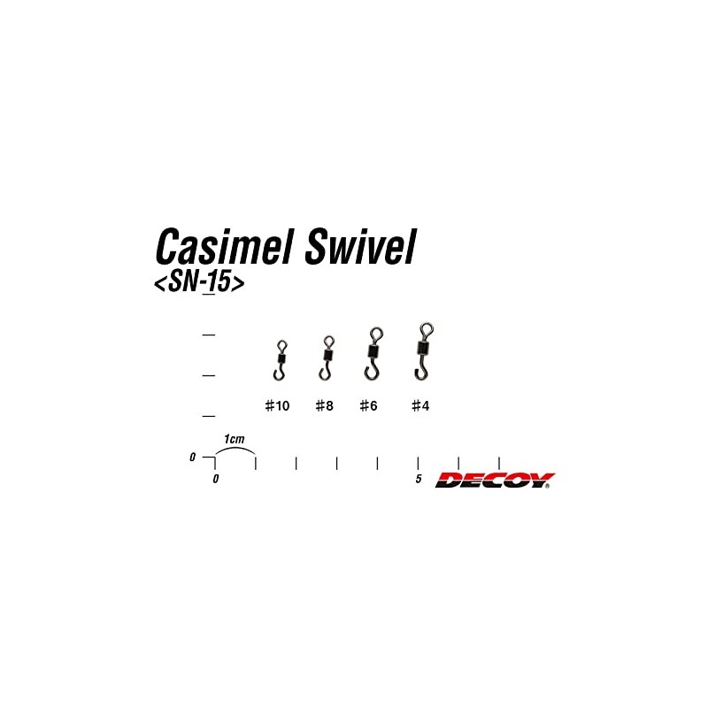 Katsuichi Decoy SN-15 Casimel Swivel #10