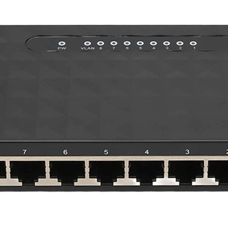 Network Switch Gigabit 1000Mps 8 Ports Self Adaptive Switch Ethernet