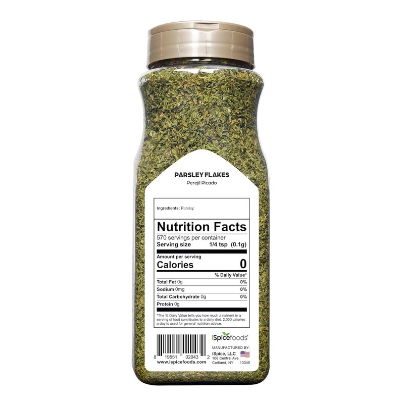 iSpice – Dried Curly Parsley | Premium Kosher Herb |
