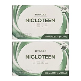 niclotine Nicolotine Naedonaesan Ingredient Nicolotine Nicloti Efficacy 30 Tablets 2 / 니클로틴 내돈내산 성분 니콜로틴 니클로티 효능 효과 30정 2개