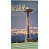 THE PACIFIC NORTHWEST amazing beautiful PHOTO POST CARD OVER SEATTLE