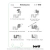 Bartl 109108 Snake Cube Puzzle Game 3 x 3 x