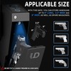 Urban Deco Biometric Handgun Gun Safe for Nightstand, Desk, Bed