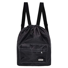 KIKIGOAL Dry Wet Separated Swimming Bag Portable Drawstring Backpack Waterproof Gym Sports Pool Beach Gear Bag