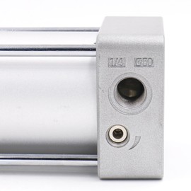 Baomain Pneumatic Air Cylinder SC 50 x 500 PT 1/4, Bore: 50mm(2 inch), Stroke: 500 mm (20 inch), Screwed Piston Rod Dual Action 1 Mpa