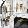 Yaheetech 59-Inch Rolling Standing Medium Dome Open Top Bird Cage