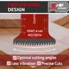 S&F STEAD & FAST 6 PCS Extra-Long Oscillating Tool Blades