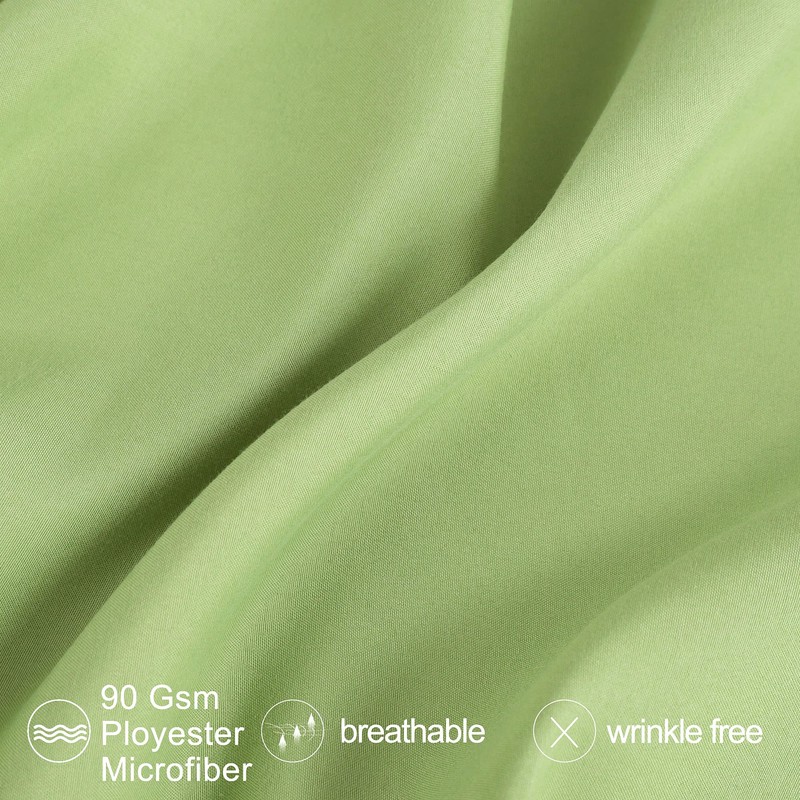 sourcing map 2 Packs Pillow Cases Double Brushed Microfiber Pillowcases