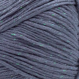 (3 Pack) Lion Brand Yarn Truboo Sparkle Bamboo Yarn, Thunder