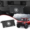 FieryRed Front License Plate Frame for Ford Bronco, Aluminum Alloy