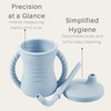 PandaEar Silicone Training Cup, 2 Pack Baby Drinking Sippy Cups