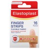 Elastoplast Finger Strips Flexible Fabric Plasters X 16