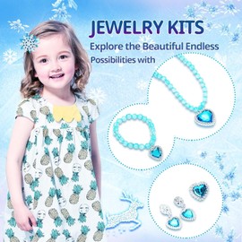 Girls Advent Calendar Princess 2024-24 days of Blue Ice Christmas countdown Calendar gifts (Pink)