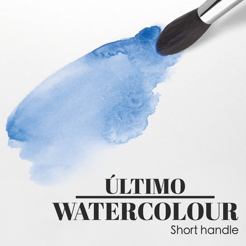 Escoda Ultimo Tendo Series 1528 Brush 1/2 Inch Oval