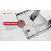 Origami 2-Pack Steel Sliding Pullout Drawer & Cabinet Organizer, Adjustable