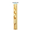 Briny River 10Pcs 4mm Banana Connectors Gold-Plated Copper Banana Plug