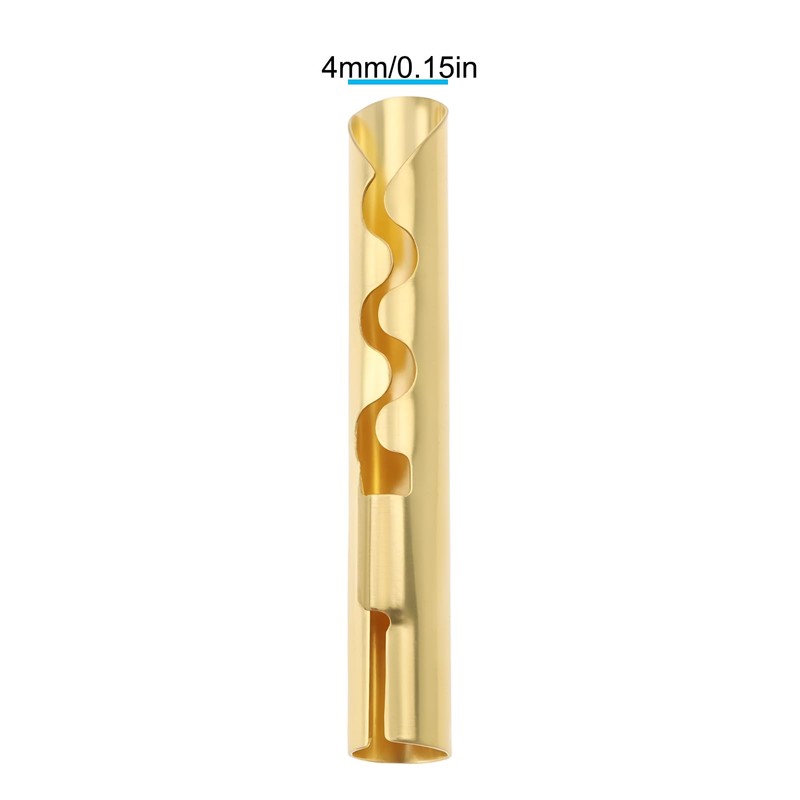 Briny River 10Pcs 4mm Banana Connectors Gold-Plated Copper Banana Plug