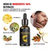 NIBEAUSL Kit Barba Cuidado Para Hombres, Set Herramientas De Aseo