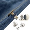 12 Pack Replacement Jean Buttons Pants Button Pins No Sew