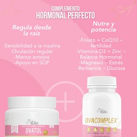 Ovatol Inositol Mezcla Óptima de Myo y D-Chiro Inositol 40 1 Bikini Burn Bote 230 gramos