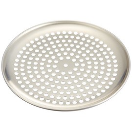 Endo Shoji Commercial Use Perforated TKG Pizza Pan, 10 inches (25 cm), Aluminum, Made in China, GPZ3703