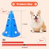 Hipicute Dog Agile Hurdle Cone Set, Dog Training Agile Equipment